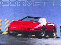 1992 Corvette Poster